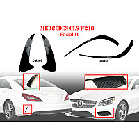 Πλαϊνά Πτερύγια για προφυλακτήρα Mercedes CLS W218 - DMa65 DMa66